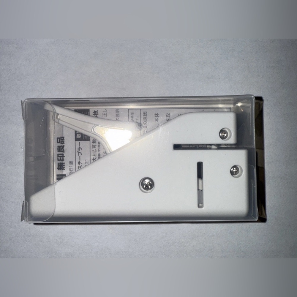 NEW MUJI STAPLER without STAPLE less STAPLE